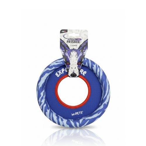 M-PETS Sprint puff Frisbee Dog Toy Blue