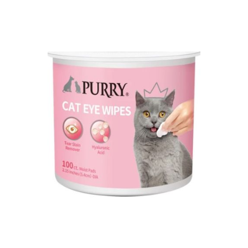Purry Eye Wipes for Cats-100ct