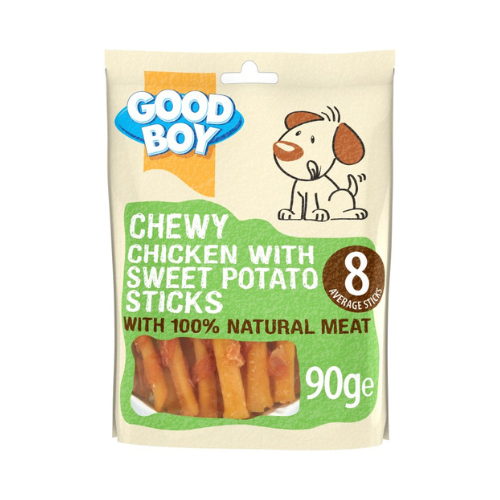GoodBoy Chicken & Sweet potato Stick 90G