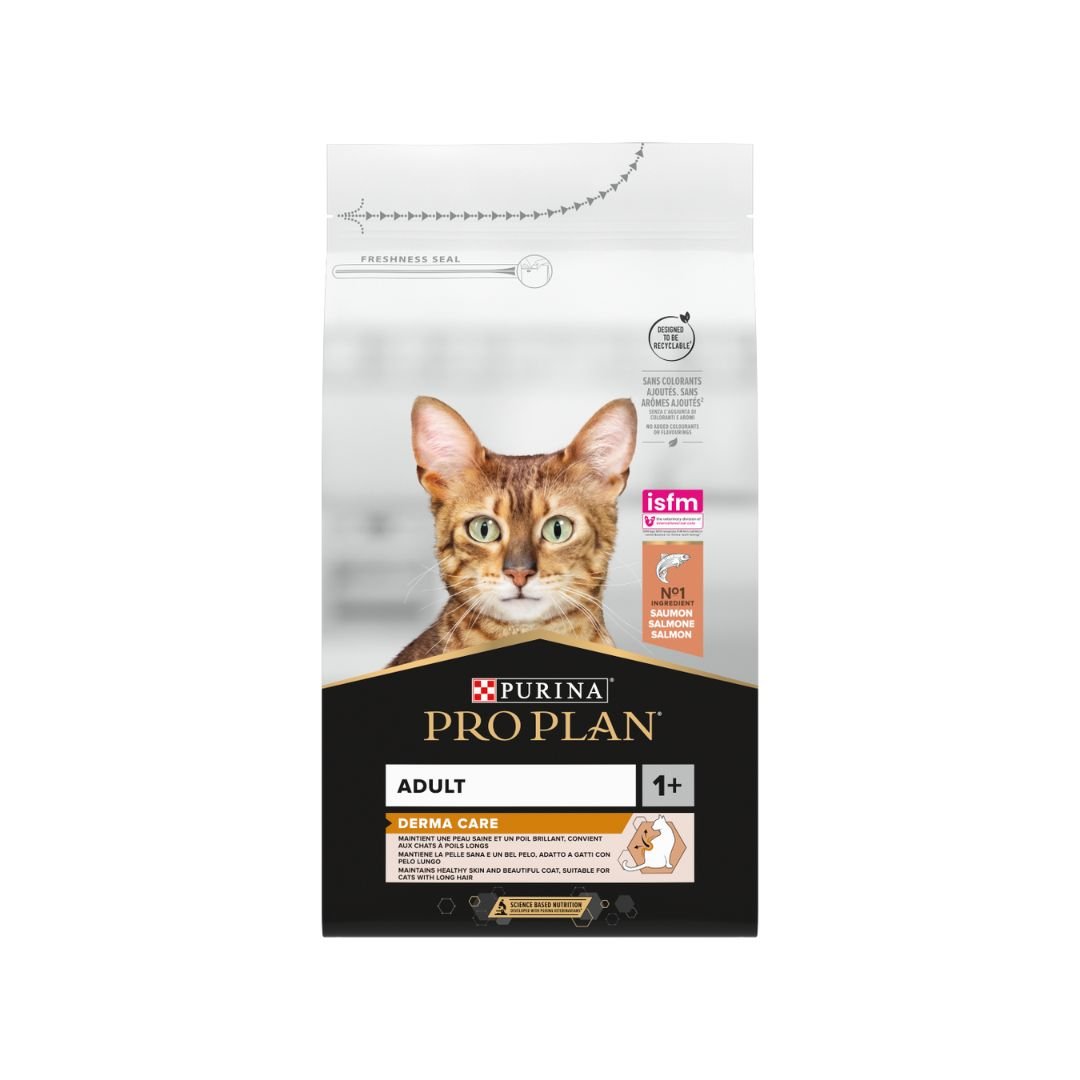 Purina Pro Plan Adult Derma Care Dry Cat Food with Salmon (1.5kg)