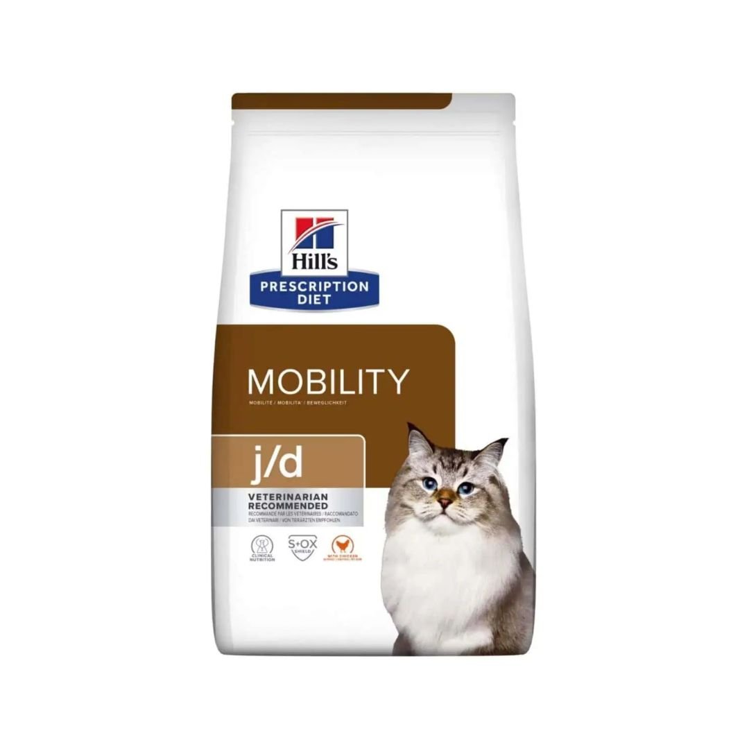 Hill's Prescription Diet Dry Cat Food J/D Chicken Joint Mobility Support 1.5kg