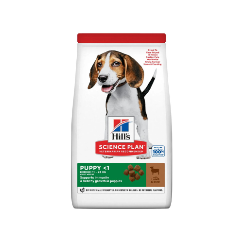 Hill's Science Plan Medium Puppy Food With Lamb&Rice (2.5kg)