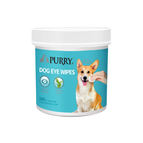 Purry Eye Wipes for Dogs 100ct