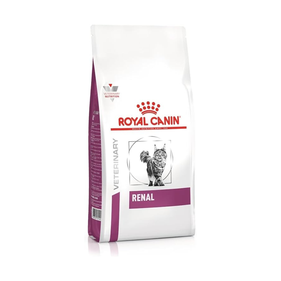 1.5kg bag of Royal Canin Veterinary Health Nutrition Feline Skin & Coat dry cat food for skin support and urinary health.