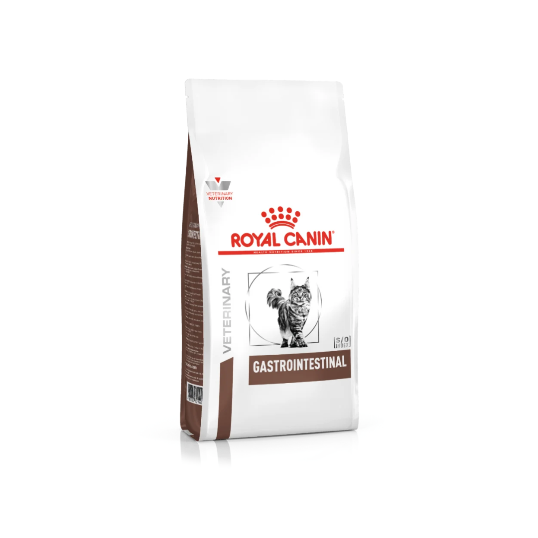 Royal Canin, Gastrointestinal, Cat Dry Food, Veterinary Diet, Digestive Support, High Energy, S/O Index, Feline Health, 2kg
