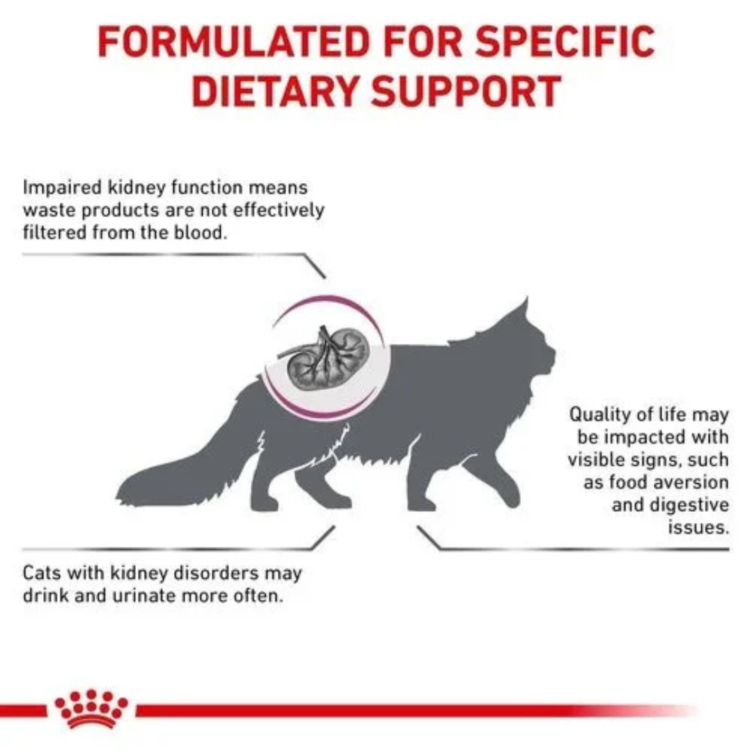 Royal Canin Veterinary Health Nutrition Feline Renal Special Dry Cat Food - 2kg - Image 2