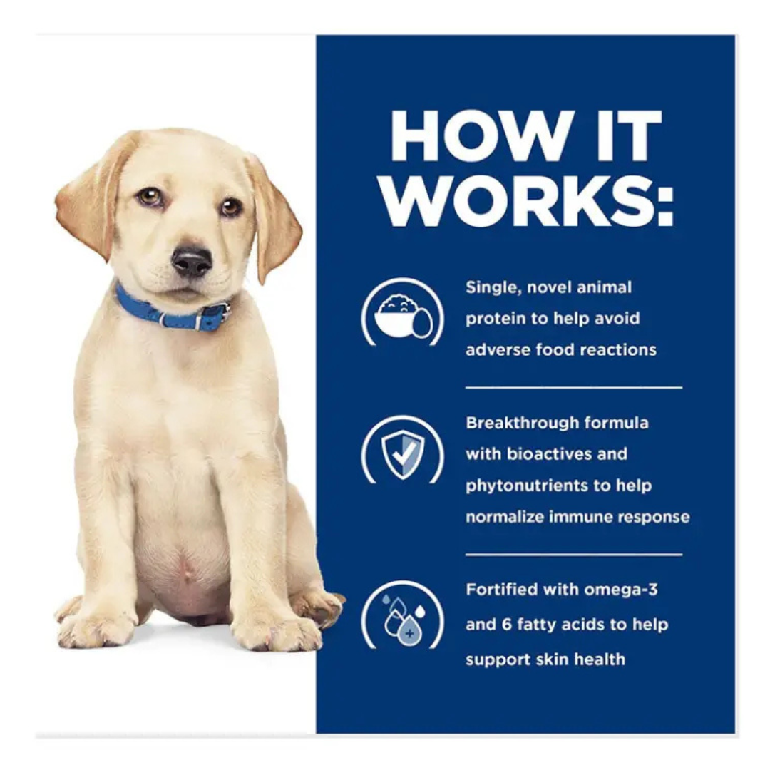 Hill’s Prescription Diet Food Derm Complete Puppy 1.5kg - Image 2
