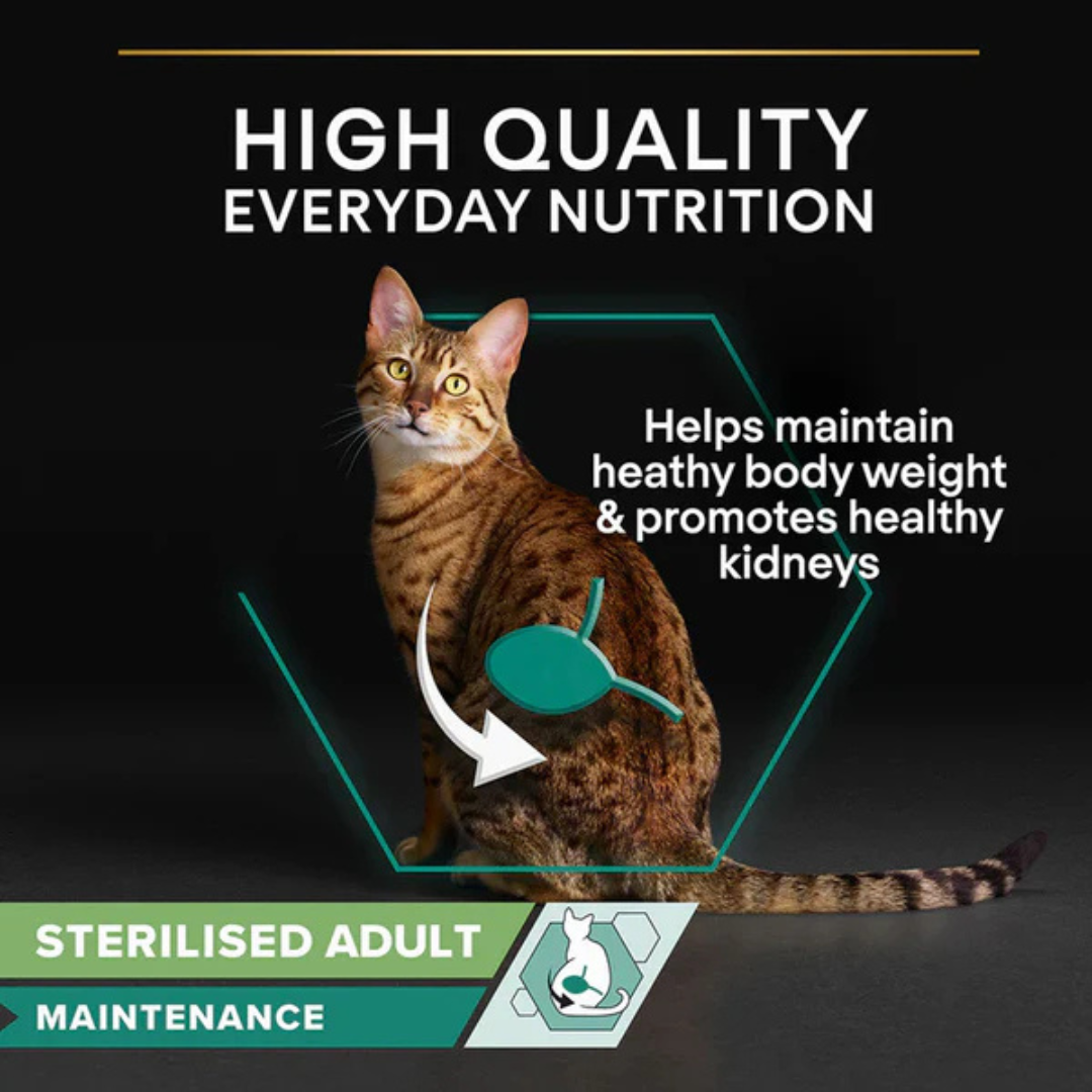 Purina Pro Plan Wet Cat Food Chicken Sterilised Adult Formula 85g - Image 3