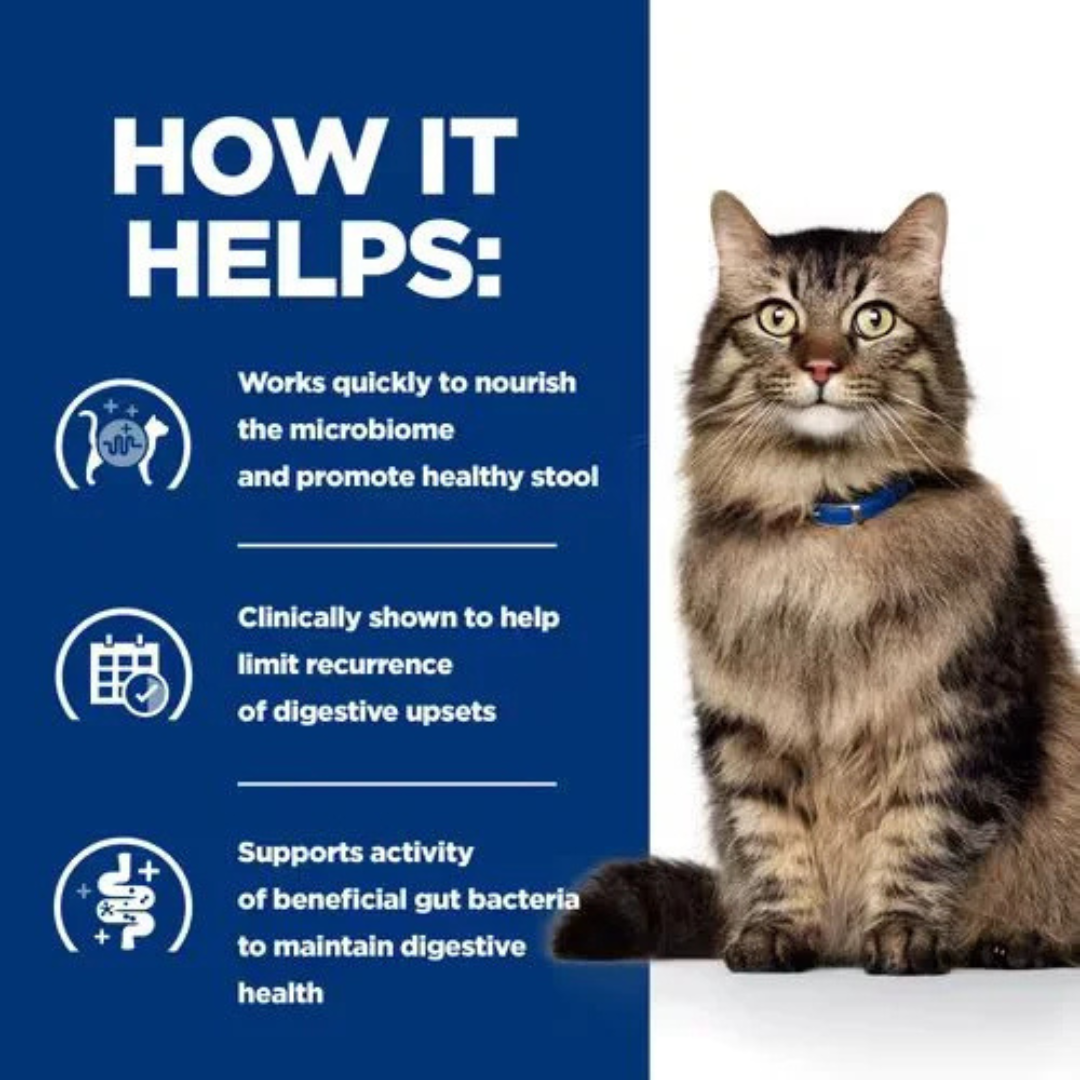 Hill’s Gastrointestinal Biome Cat Food Chicken & Vegetable Stew 82g - Image 3