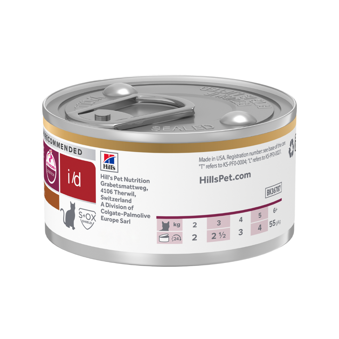 Hill’s Prescription Diet i/d Digestive Care Wet Cat Food – Chicken & Vegetable Stew - Image 2