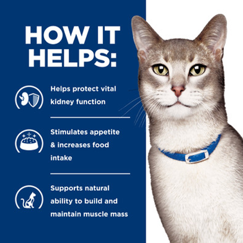 Hill’s Prescription Diet k/d Kidney Care Cat Food – Tender Chunks in Gravy (Chicken) - Image 2