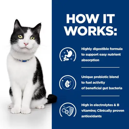 Hill's Prescription Diet i/d Digestive Care Dry Cat Food (3 kg) - Image 2